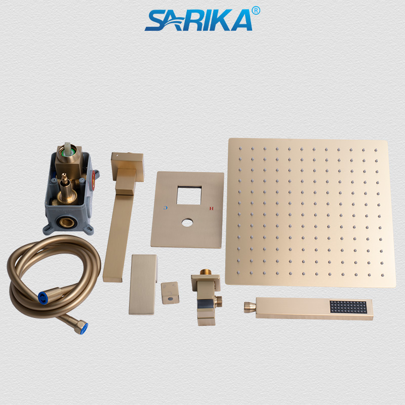 Sen Âm Tường Nóng LạnhSARIKA® SR048 Đồng Thau Mạ Crom