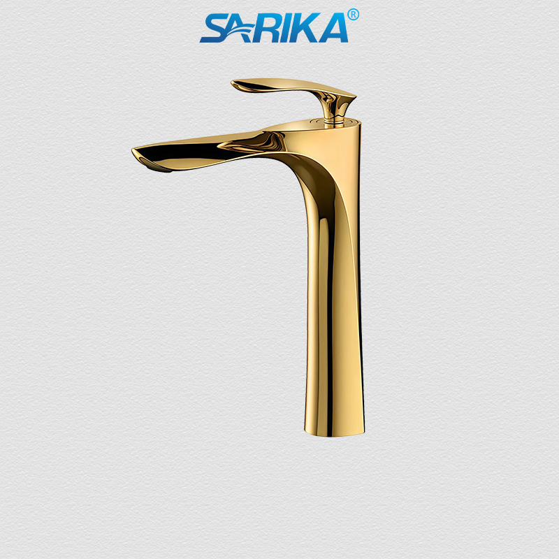 Vòi Lavabo Nóng Lạnh SARIKA® SR220 Đồng Thau Mạ Crom