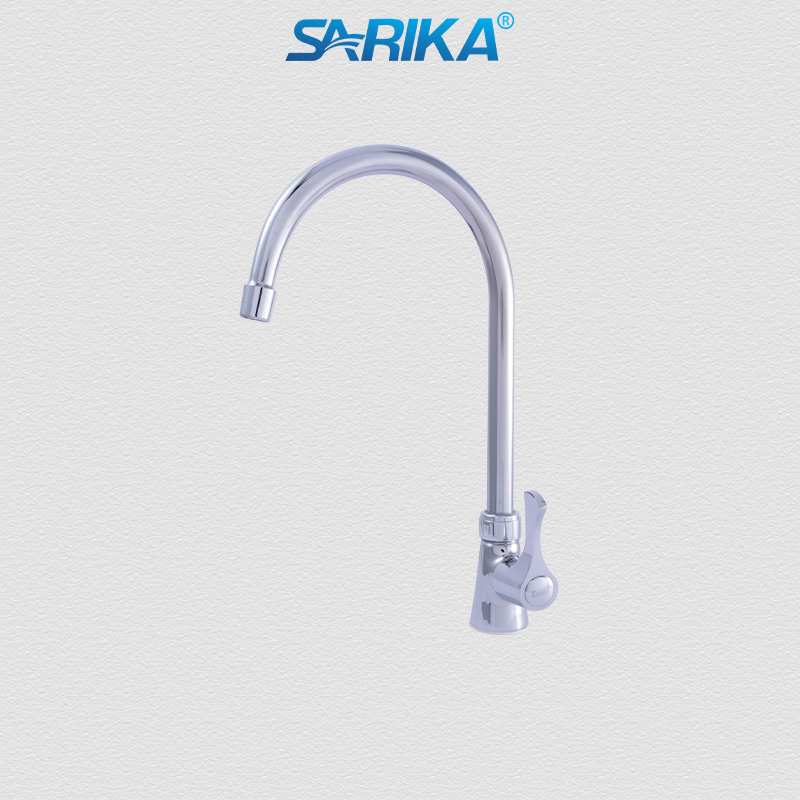 Vòi Rửa Chén Lạnh SARIKA® SR415 Đồng Thau Mạ Crom