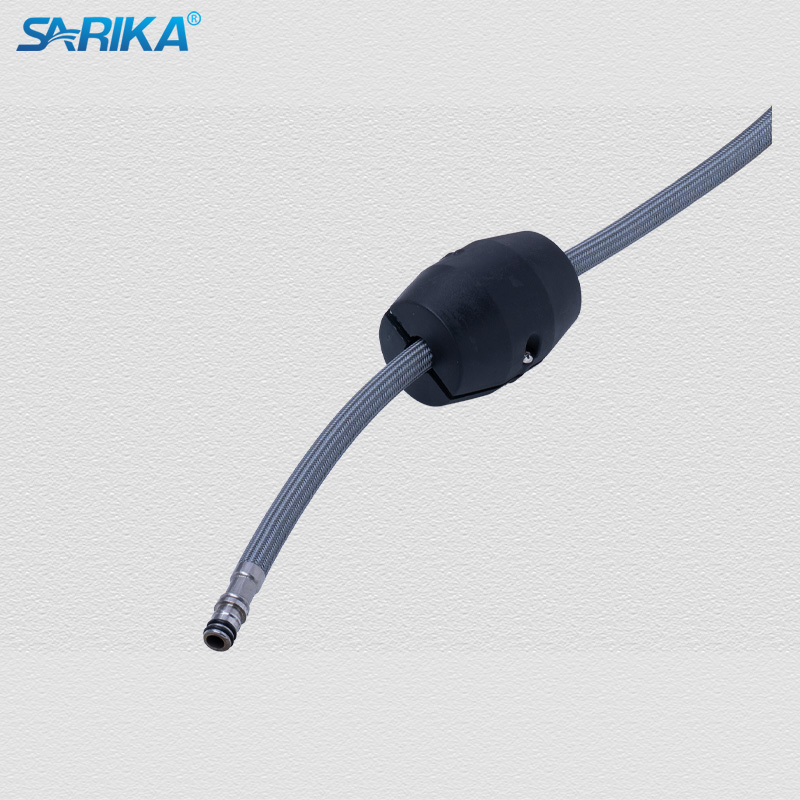 Vòi Rửa Chén Nóng Lạnh SARIKA® SR332 Đồng Thau Mạ Crom Đen