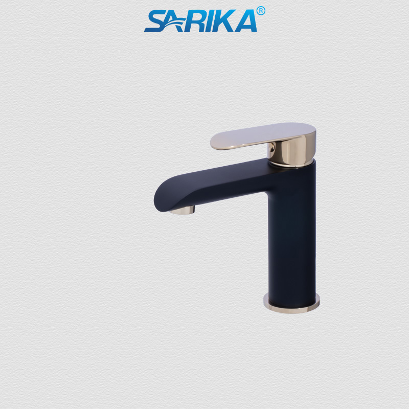 Vòi Lavabo Nóng Lạnh SARIKA® SR225 Đồng Thau Mạ Crom