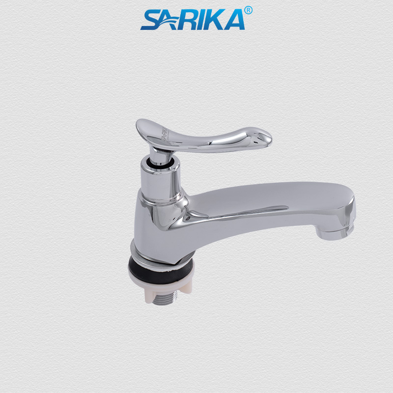 Vòi Lavabo Lạnh SARIKA® SR505 Đồng Thau Mạ Crom