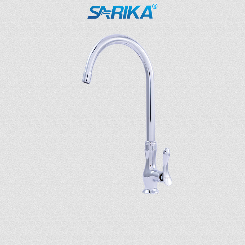 Vòi Rửa Chén Lạnh SARIKA® SR416 Đồng Thau Mạ Crom