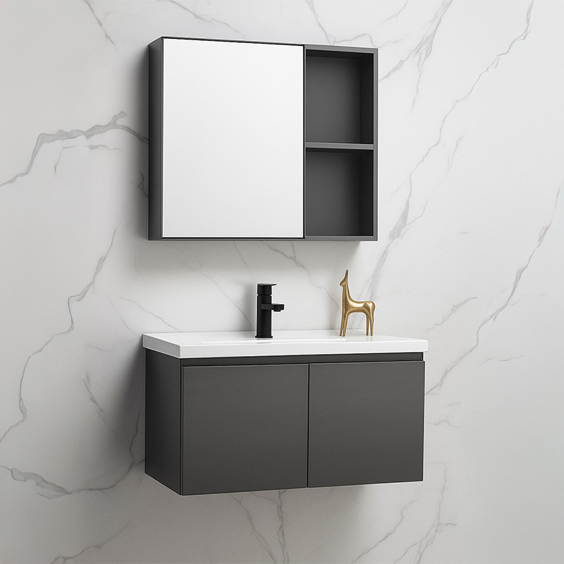 Tủ Lavabo Góc SARIKA® TLB48 Nhôm Cao Cấp