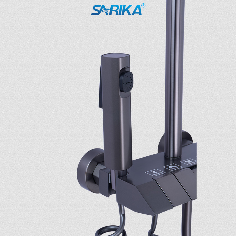 Sen Cây Phím Đàn Nóng Lạnh SARIKA® SR034 Đồng Thau Mạ Crom
