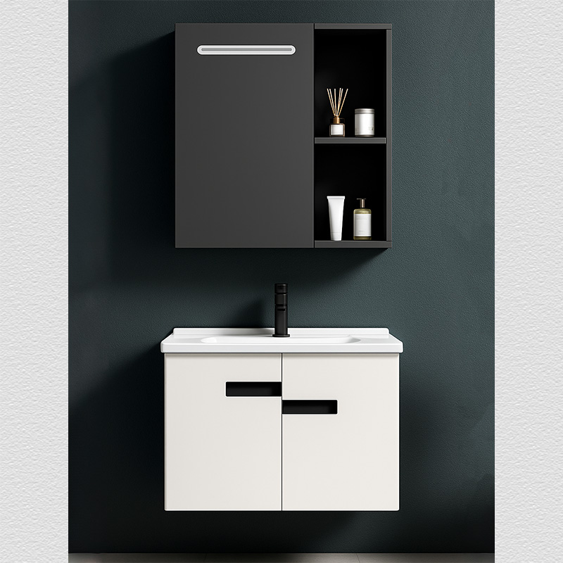 Tủ Lavabo Góc SARIKA® TLB54 Nhôm Cao Cấp Gương Led Cảm Ứng