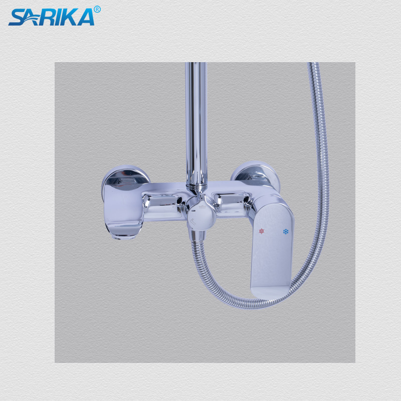 Sen Cây Nóng Lạnh SARIKA SR017 Đồng Thau Mạ Crom