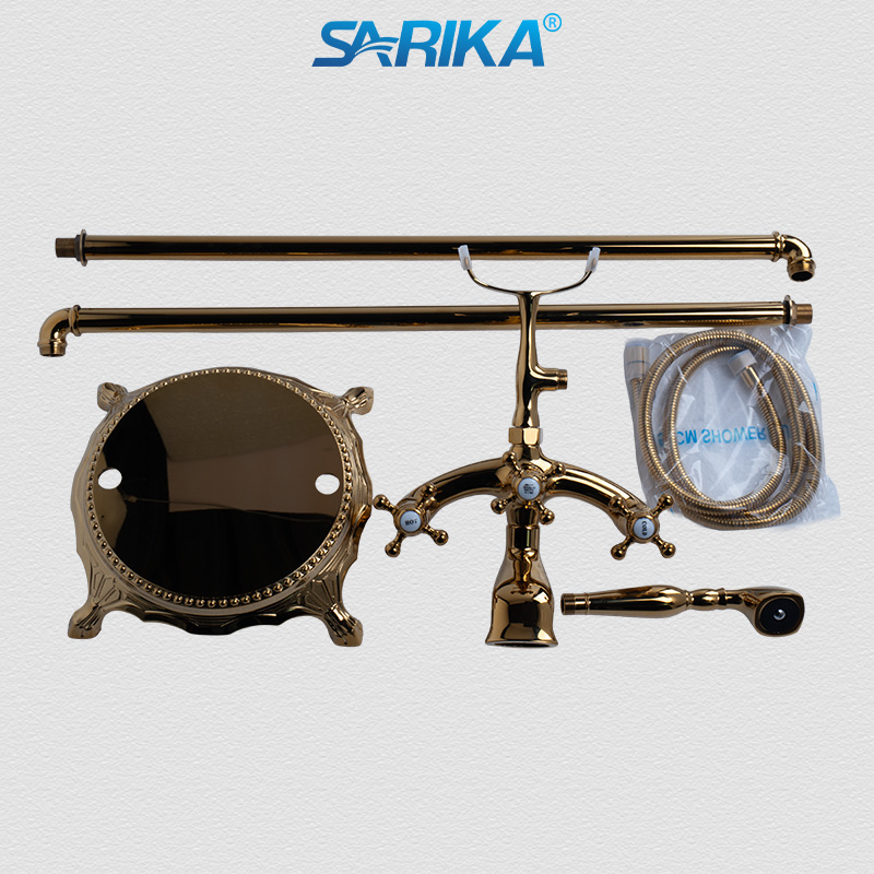 Sen Bồn Giả Cổ Nóng Lạnh SARIKA® SR54 Đồng Thau Mạ Crom