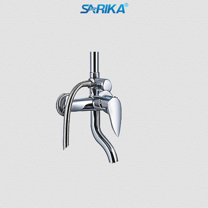 Sen Cây Nóng Lạnh SARIKA® SR040 Đồng Thau Mạ Crom