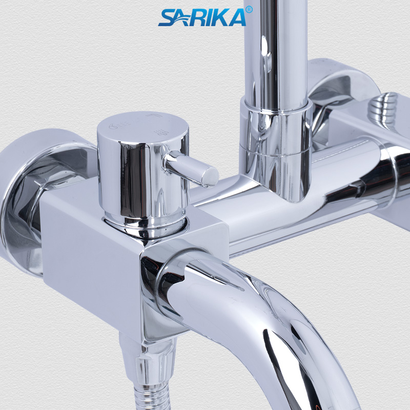 Sen Cây Nóng Lạnh SARIKA® SR022 Đồng Thau Mạ Crom