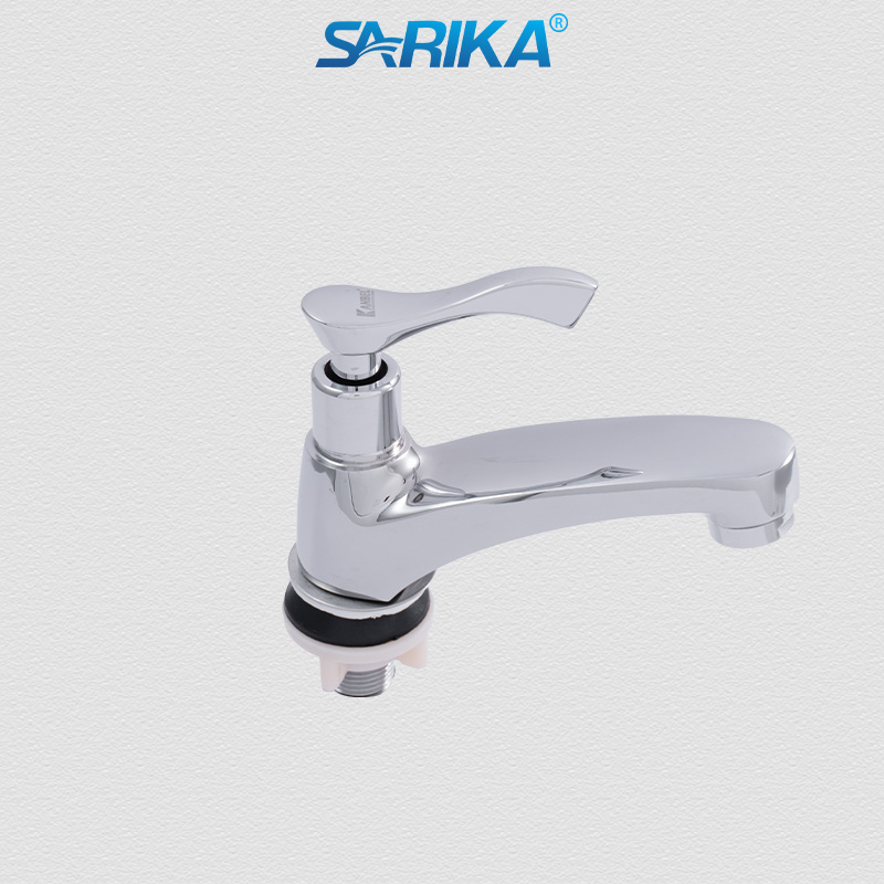 Vòi Lavabo Lạnh SARIKA® SR506 Đồng Thau Mạ Crom
