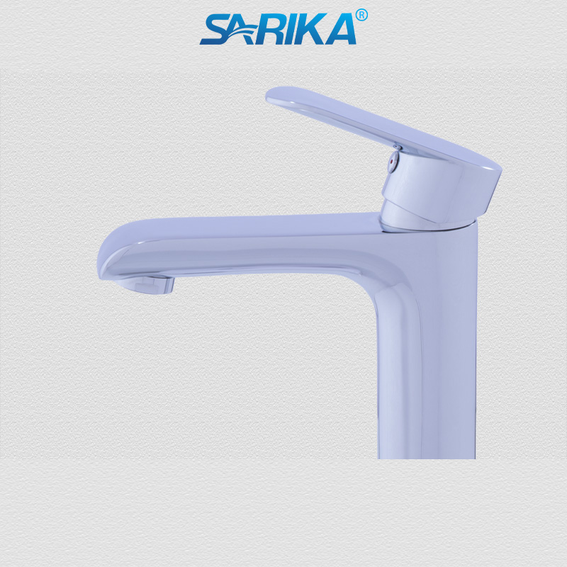 Vòi Lavabo Nóng Lạnh SARIKA® SR226 Đồng Thau Mạ Crom