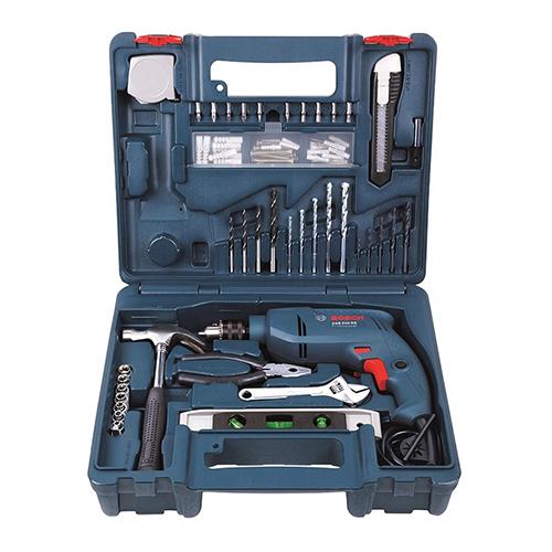 Máy khoan cầm tay Bosch GSB 550 SET (Vali phụ kiện đi kèm)