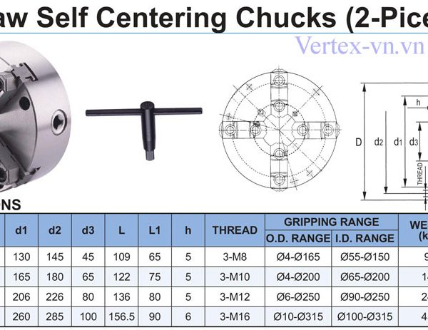 MÂM CẶP 4 CHẤU - VERTEX