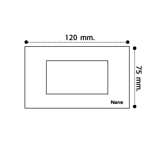 MẶT 3 CÔNG TẮC UR-C03W