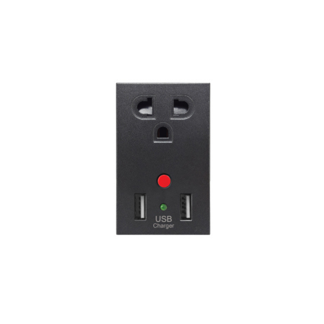 1 Ổ CẮM KÈM 2 Ổ SẠC USB - UR-P603UW