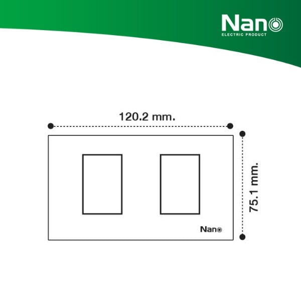 MẶT 2 CÔNG TẮC - UR-C02W