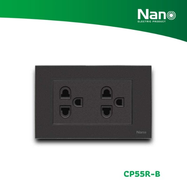 BỘ MẶT NHỰA + Ổ CẮM ĐÔI 3 + 1 CỔNG USB 1 CỔNG TYPE C CP-66UW