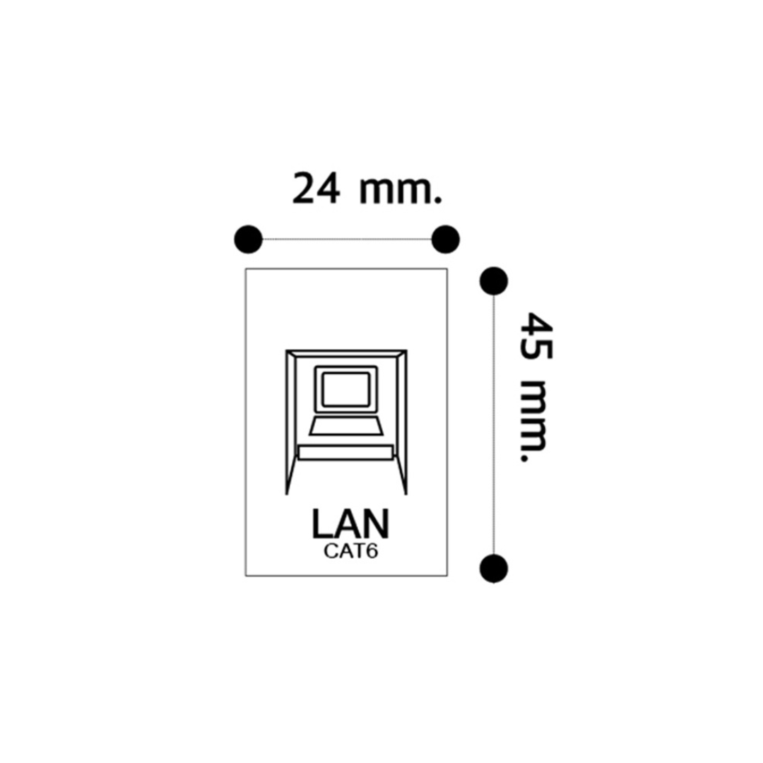 HẠT MẠNG CAT 6 - UR-LAN6W