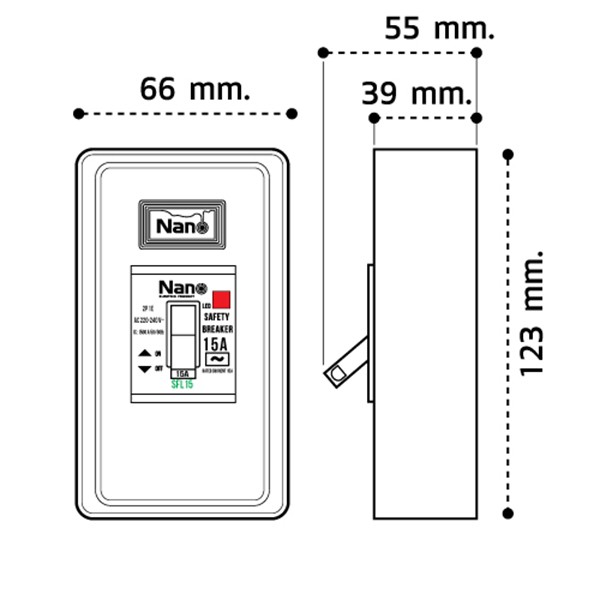 ATOMAT KHỐI CÔNG SUẤT 15A/20A/30A -  SFL15/20/30