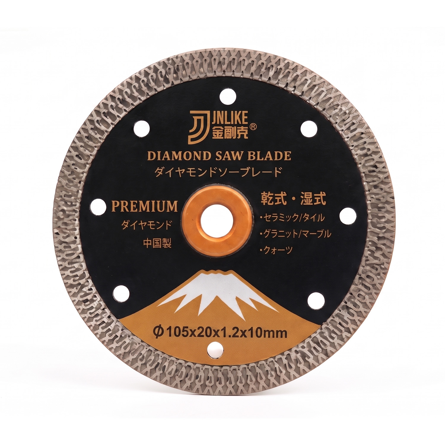 Đĩa cắt gạch hoa văn Premium Jinlike 105mm chính hãng
