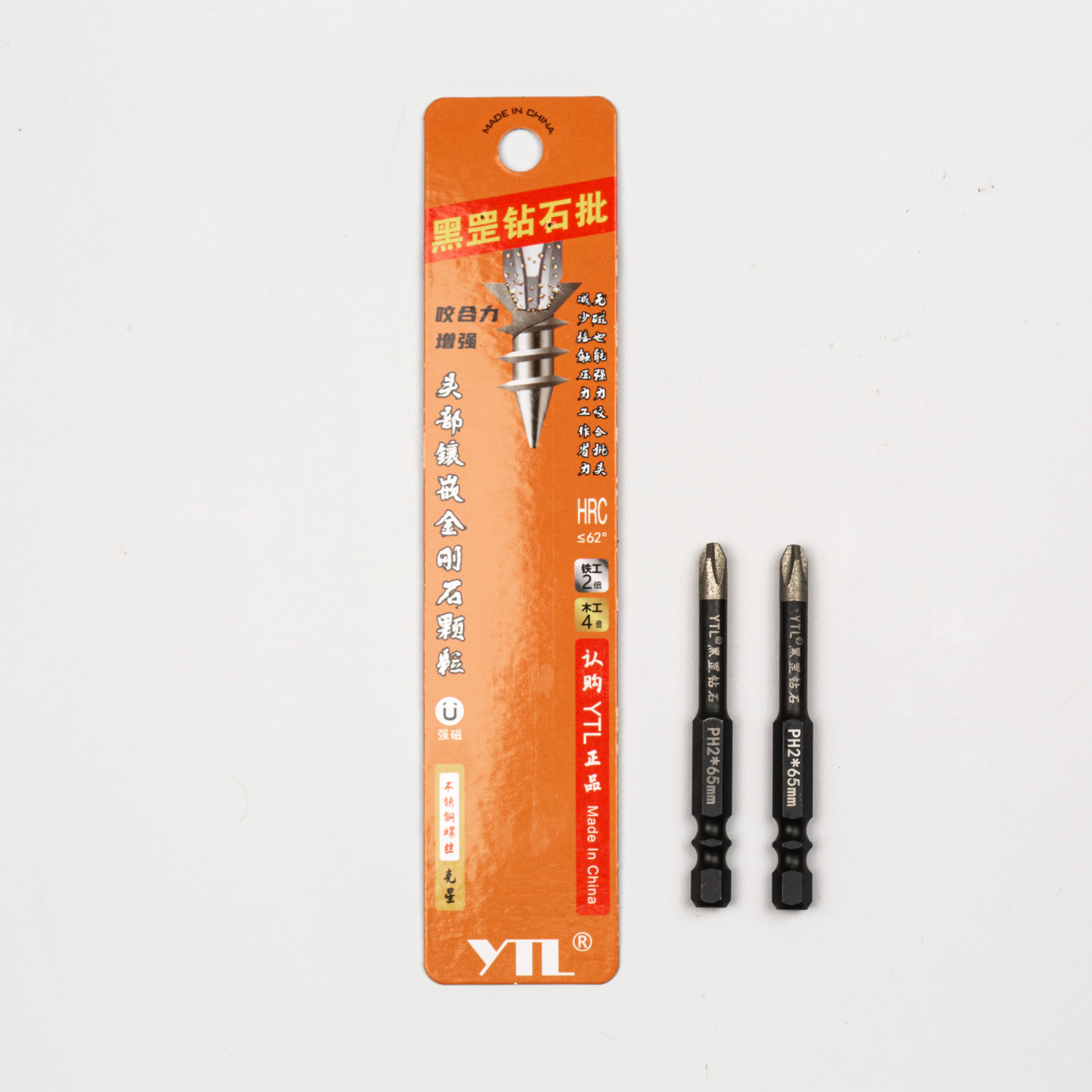 Mũi vít phủ kim cương PH2 - 4 cạnh 65mm YTL chính hãng