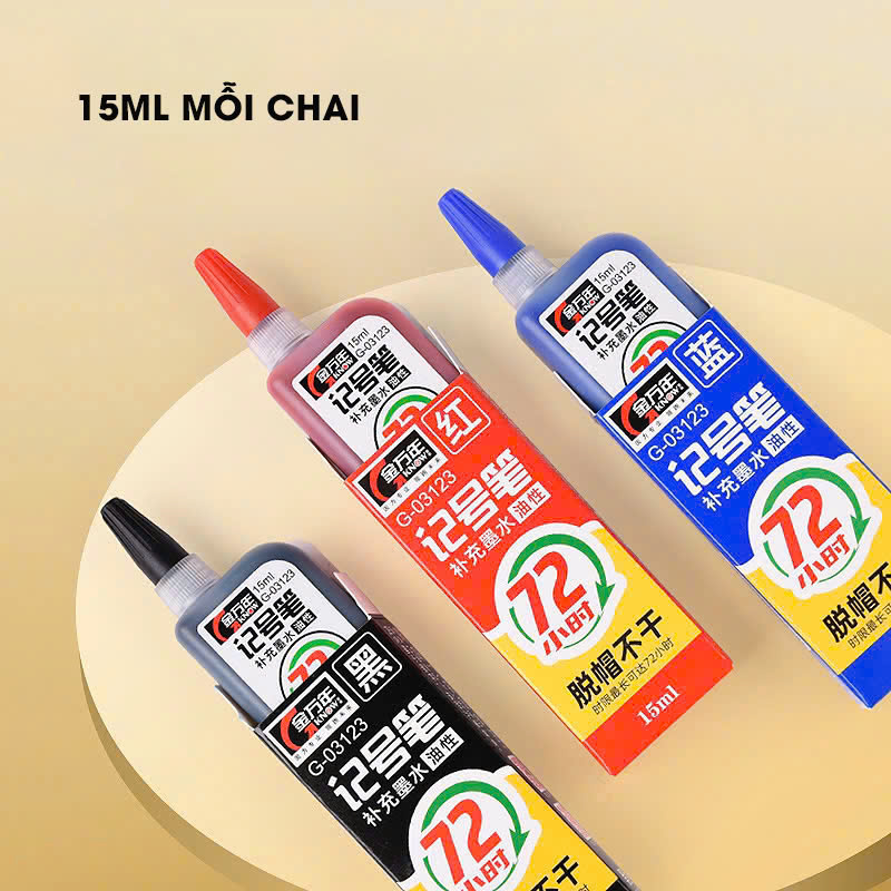 Bút Lấy Dấu Gevana Ngòi Dài 45mm, Bút Lấy Dấu Chống Khô Mực 72h