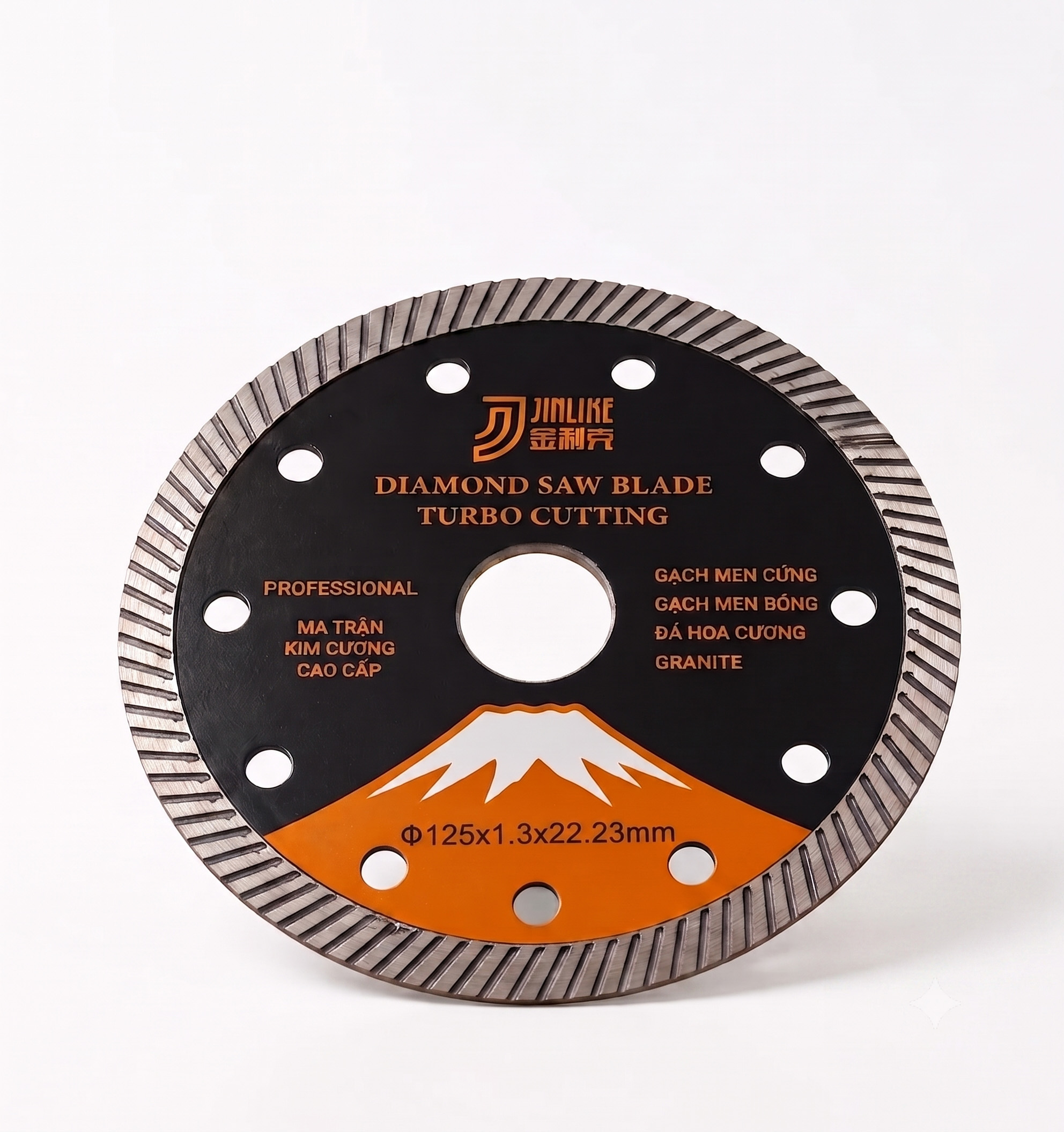 Đĩa cắt gạch Turbo Jinlike 125mm chính hãng