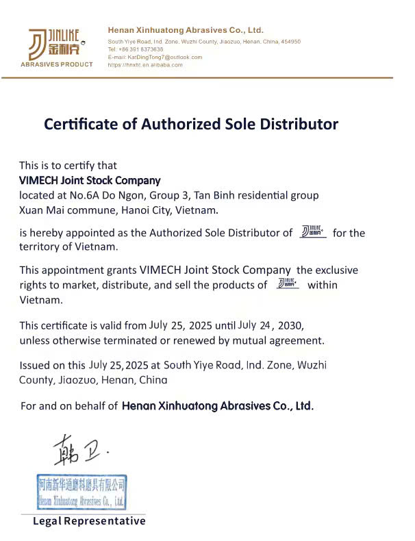 LƯỠI MÀI SẮT, LƯỠI ĐÁNH BÓNG SẮT , Xếp Mài A40, A80 JINLIKE Chính Hãng Hàng Nhập Khẩu