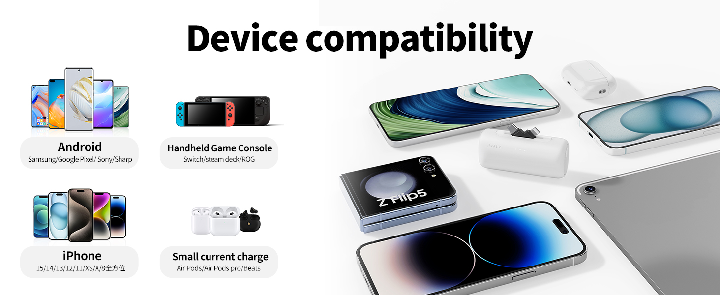 iWALK LinkPod Switch: Bộ sạc mini “2 trong 1” dành cho người dùng iPhone và Android