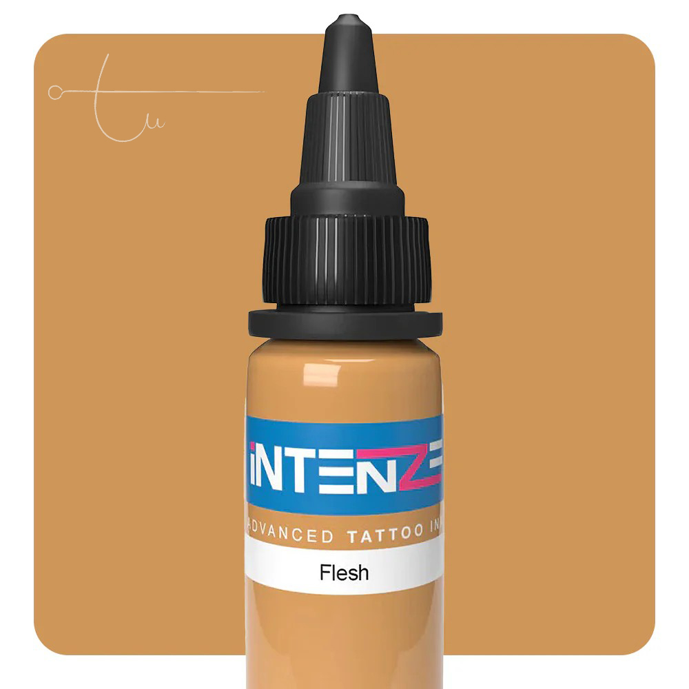 Mực Xăm Intenze Flesh Tattoo Ink 1oz – Sắc Da Trung Tính Dùng Xây Dựng Lớp Sáng
