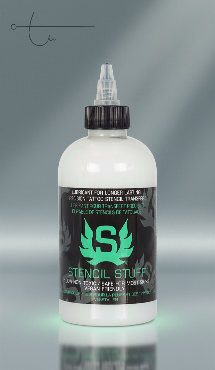 Gel scan S 8oz – Stencil Stuff (USA) - Gel chuyển mẫu xăm cao cấp giúp in mẫu bám lâu, sắc nét, không lem, an toàn cho da