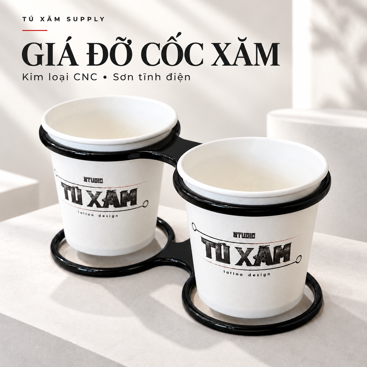 Giá Đỡ Cốc Rửa Kim Xăm