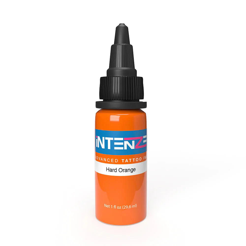 Mực Xăm Intenze Hard Orange Tattoo Ink 1oz – Sắc Cam Đậm Bão Hòa Cao
