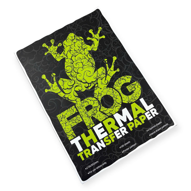 Giấy scan Frog Thermal Transfer  Paper – giấy in transfer tattoo 4 lớp cho máy scan nhiệt