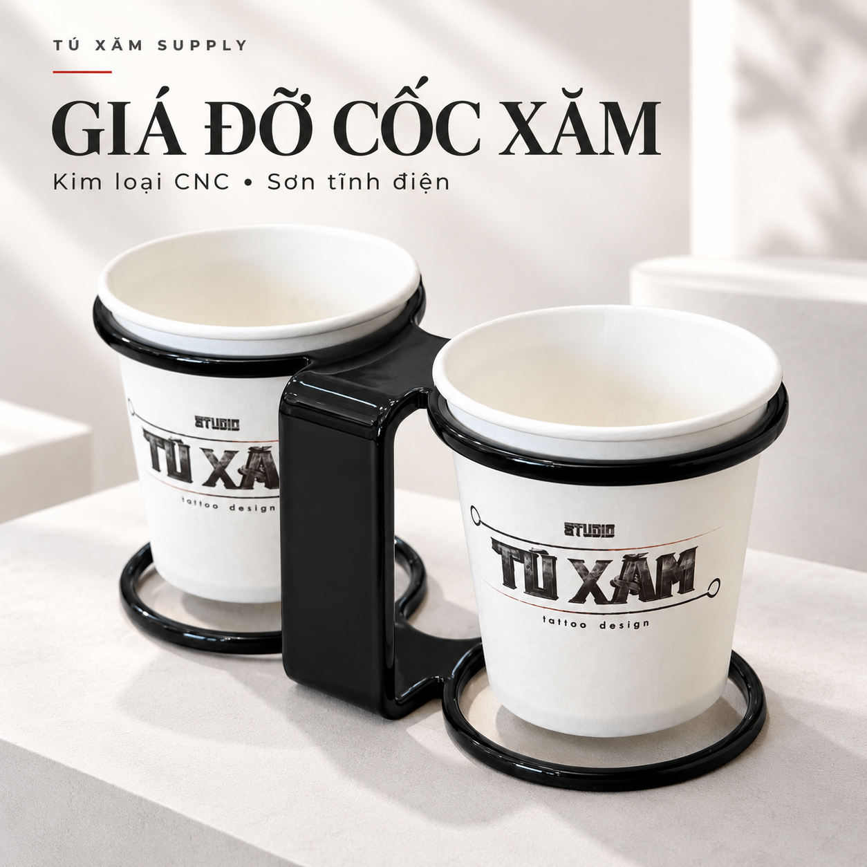 Giá Đỡ Cốc Rửa Kim Xăm