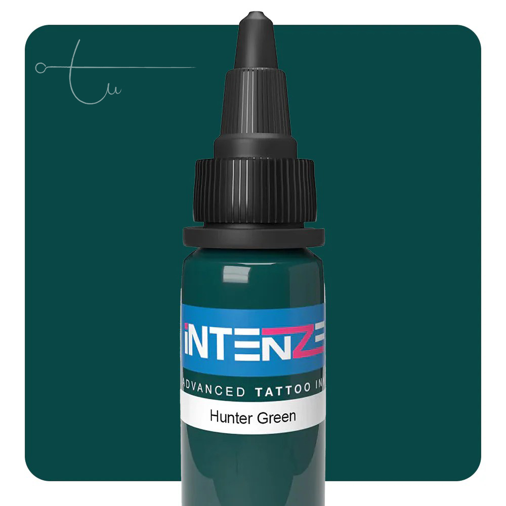 Set 23 màu mực xăm Intenze 1oz – bộ mực màu đa sắc chính hãng Intenze USA, đủ dải vàng, cam, đỏ, tím, xanh, trắng