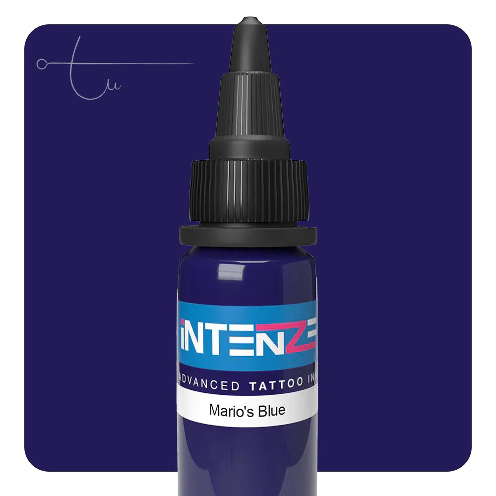 Set 23 màu mực xăm Intenze 1oz – bộ mực màu đa sắc chính hãng Intenze USA, đủ dải vàng, cam, đỏ, tím, xanh, trắng