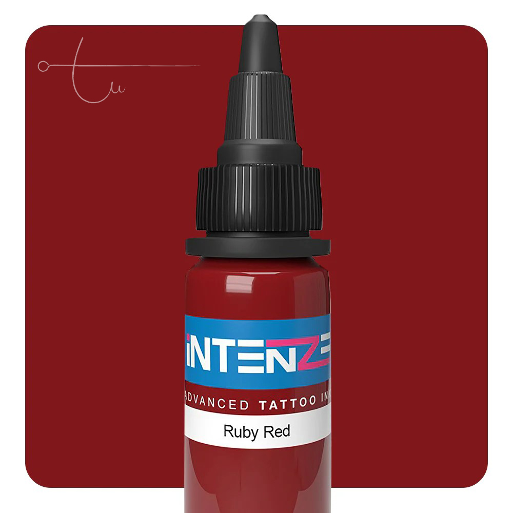 Set 23 màu mực xăm Intenze 1oz – bộ mực màu đa sắc chính hãng Intenze USA, đủ dải vàng, cam, đỏ, tím, xanh, trắng