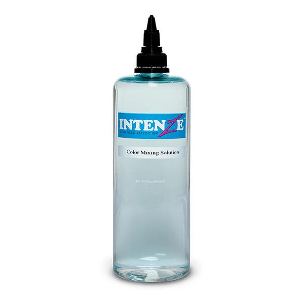 Nước pha mực xăm INTENZE – Mixing Solution 12oz (355ml) – dung dịch pha loãng, tạo sắc độ mượt, chuẩn hãng INTENZE Ink USA