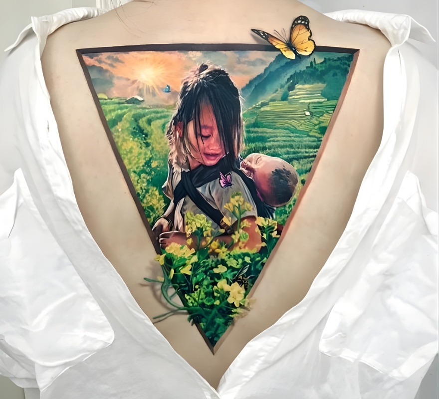 Xăm Tả Thực Màu (Color Realism)