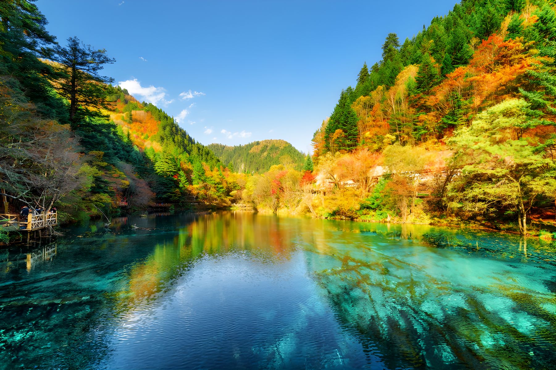 Cửu Trại Câu: Vẻ đẹp vô thực khiến ai đi một lần cũng “nghiện”