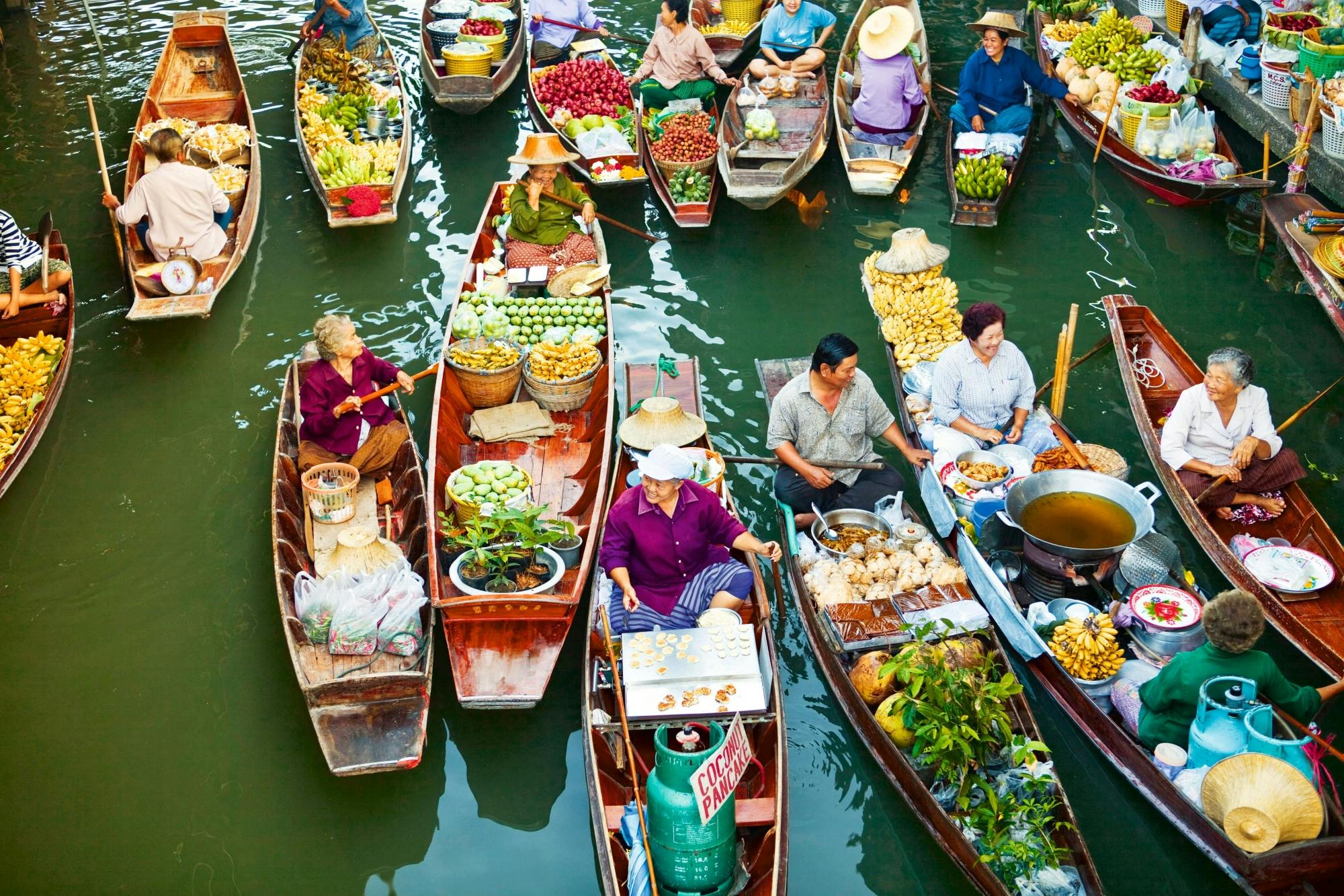 5 khu chợ nổi không thể bỏ lỡ khi đến Bangkok