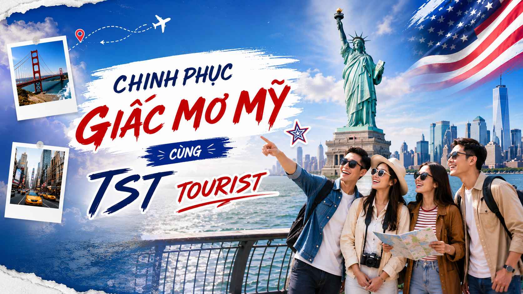 Chinh phục giấc mơ Mỹ cùng TSTtourist