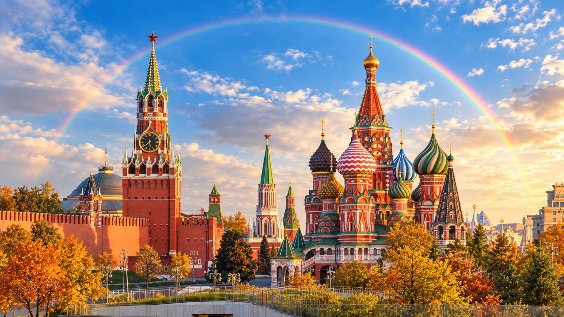 Du lịch Nga mùa thu: hành trình từ Moscow đến Saint Petersburg