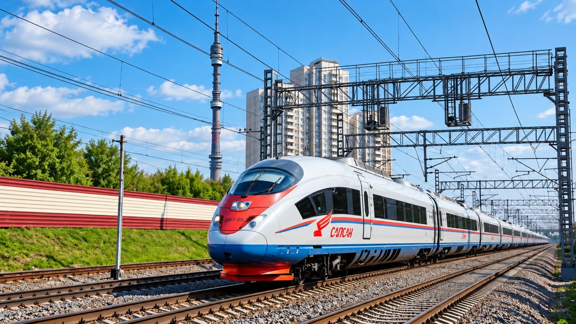 Tàu Sapsan – hành trình 650 km nối Moscow và Saint Petersburg