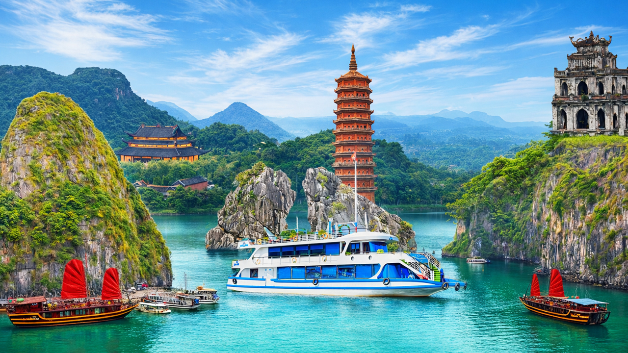 DI SẢN BẮC BỘ: HÀ NỘI - HẠ LONG - NINH BÌNH