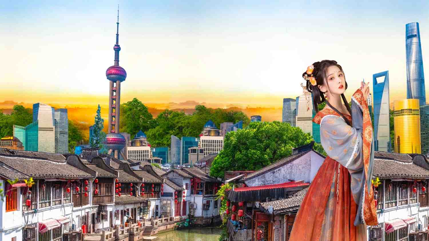 THƯỢNG HẢI TÂN NIÊN: THƯỢNG HẢI - VÔ TÍCH -  Ô TRẤN -  HÀNG CHÂU