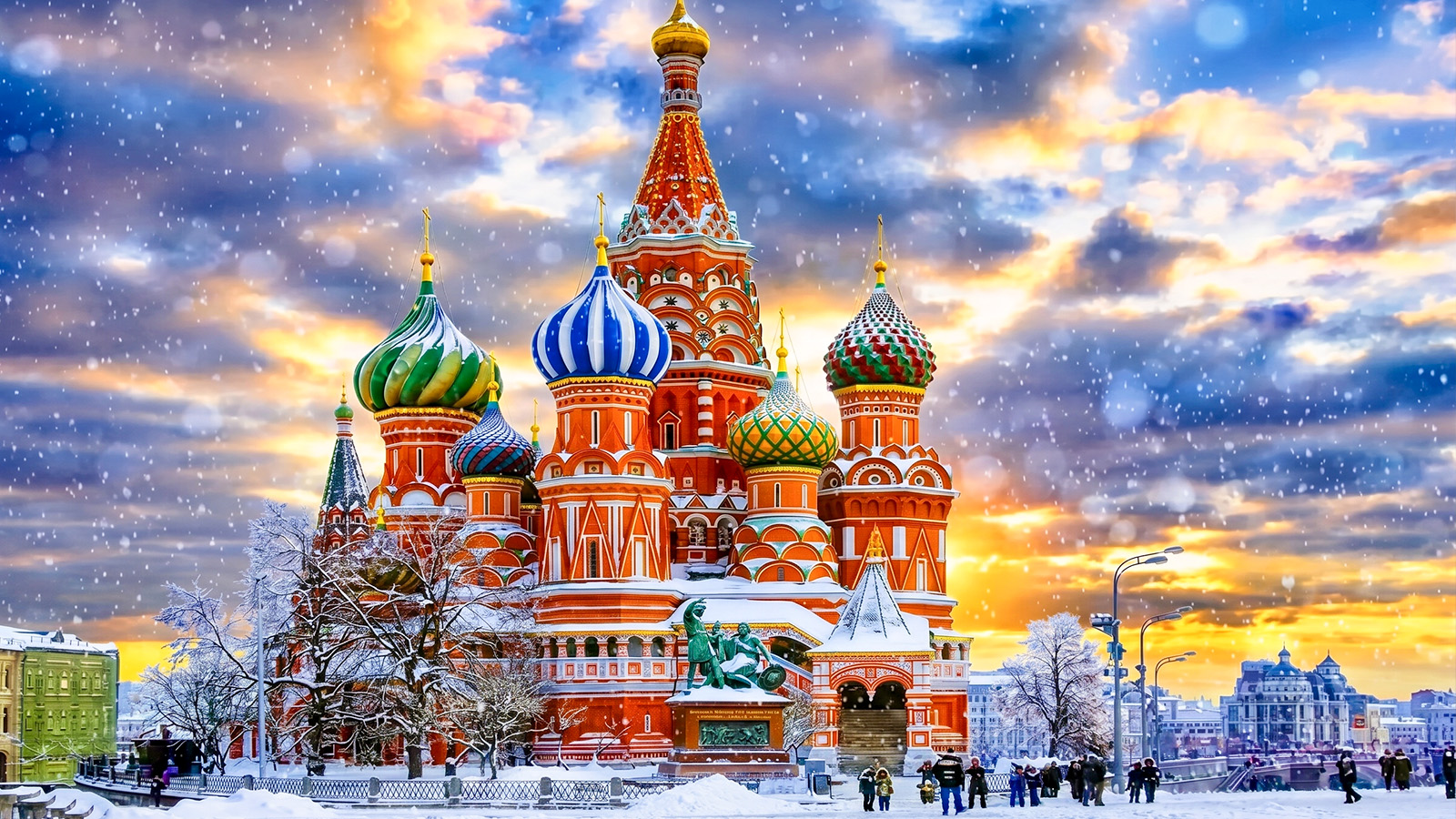 KHÁM PHÁ MÙA TUYẾT TRẮNG TẠI NGA: MOSCOW - SAINT PETERSBURG