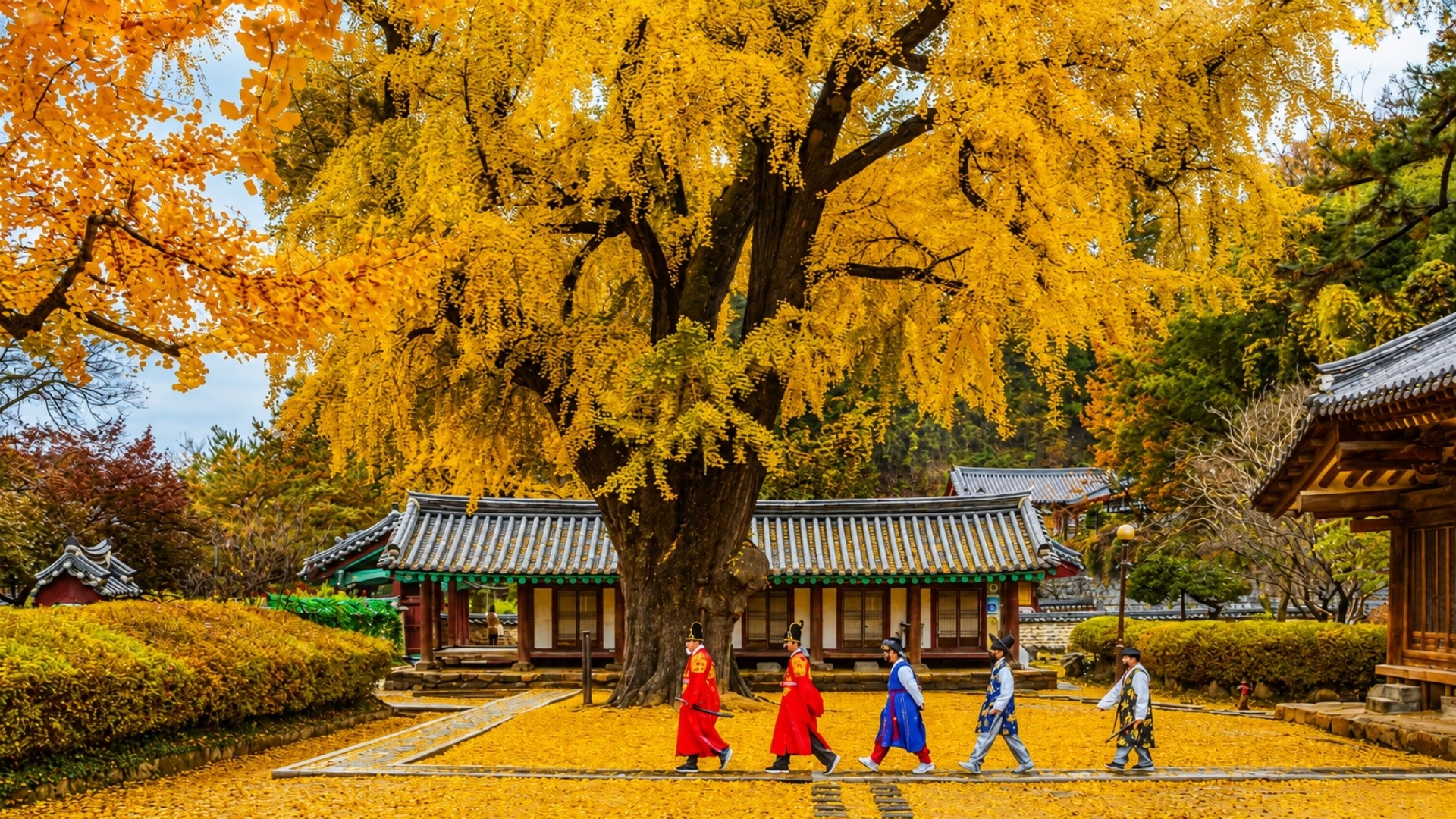 THEO DẤU MÙA THU HÀN QUỐC TRÊN CUNG ĐƯỜNG SEOUL - ASAN - JEONJU